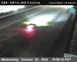 SB 15 at Felicita Road