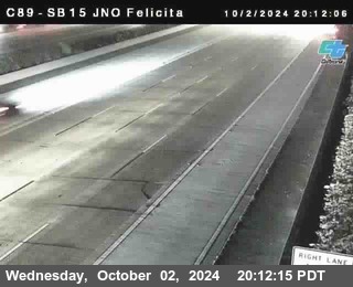 SB 15 at Felicita Road