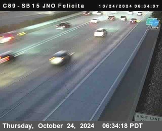 SB 15 at Felicita Road