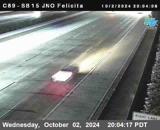 SB 15 at Felicita Road