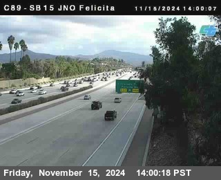 SB 15 at Felicita Road