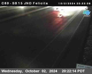 SB 15 at Felicita Road