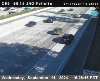 SB 15 at Felicita Road