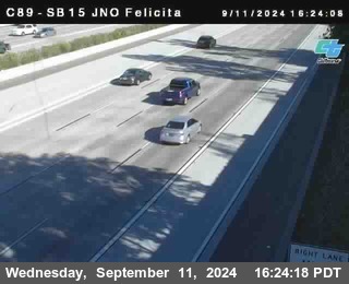 SB 15 at Felicita Road