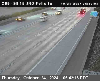 SB 15 at Felicita Road