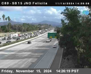 SB 15 at Felicita Road