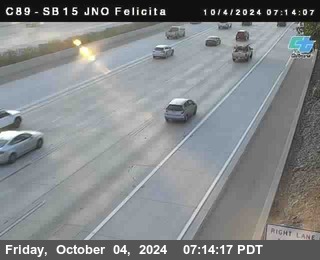 SB 15 at Felicita Road