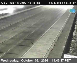 SB 15 at Felicita Road