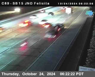 SB 15 at Felicita Road