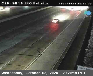 SB 15 at Felicita Road