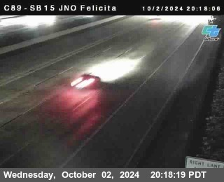 SB 15 at Felicita Road