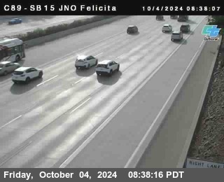 SB 15 at Felicita Road