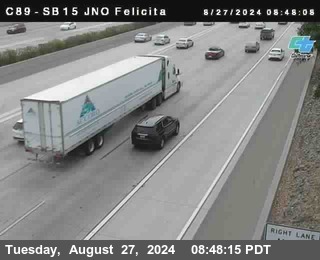 SB 15 at Felicita Road