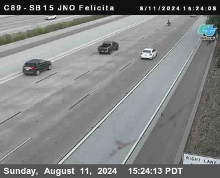 SB 15 at Felicita Road