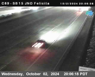 SB 15 at Felicita Road