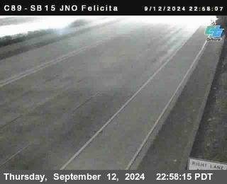 SB 15 at Felicita Road