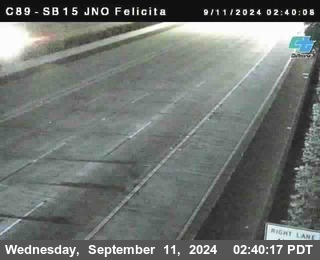 SB 15 at Felicita Road