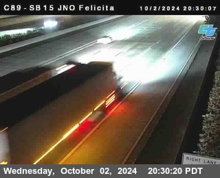 SB 15 at Felicita Road