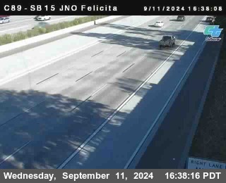 SB 15 at Felicita Road