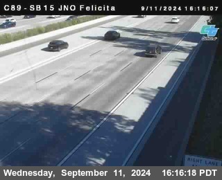 SB 15 at Felicita Road