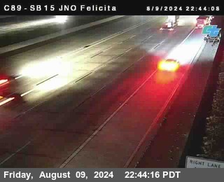 SB 15 at Felicita Road