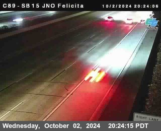 SB 15 at Felicita Road