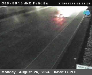 SB 15 at Felicita Road