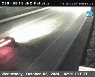 SB 15 at Felicita Road