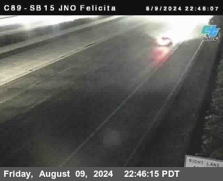 SB 15 at Felicita Road