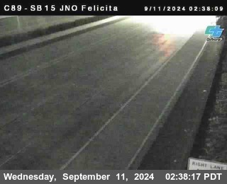 SB 15 at Felicita Road