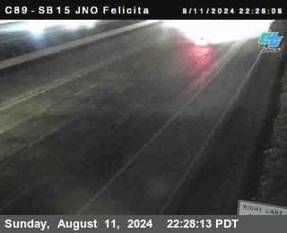 SB 15 at Felicita Road