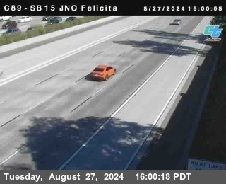 SB 15 at Felicita Road