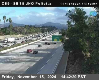 SB 15 at Felicita Road