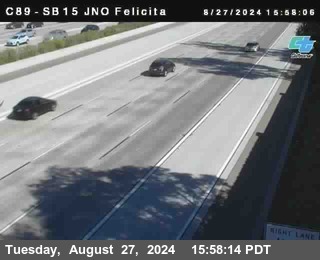 SB 15 at Felicita Road