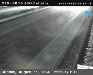 SB 15 at Felicita Road