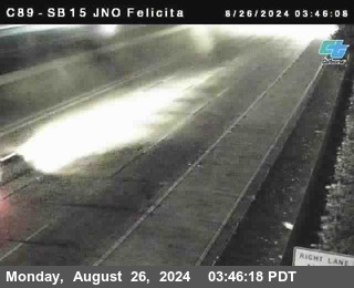 SB 15 at Felicita Road