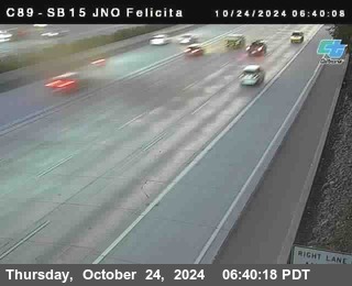 SB 15 at Felicita Road