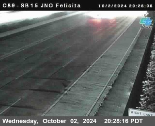 SB 15 at Felicita Road