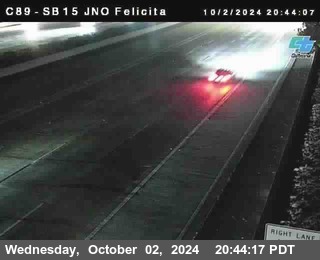 SB 15 at Felicita Road