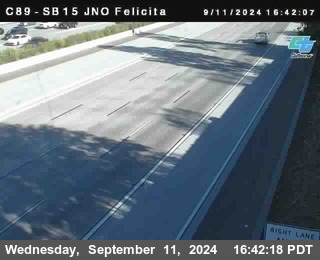 SB 15 at Felicita Road