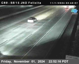 SB 15 at Felicita Road