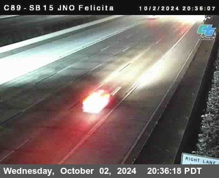 SB 15 at Felicita Road