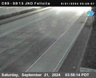 SB 15 at Felicita Road