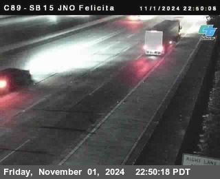 SB 15 at Felicita Road