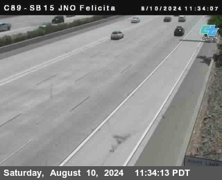 SB 15 at Felicita Road