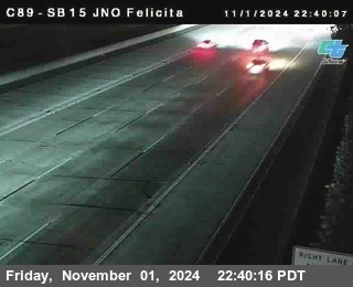 SB 15 at Felicita Road