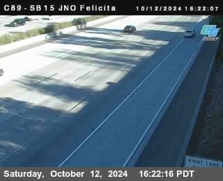 SB 15 at Felicita Road