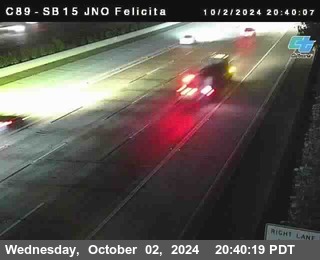 SB 15 at Felicita Road