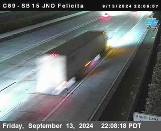 SB 15 at Felicita Road