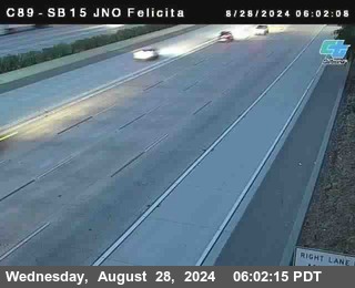 SB 15 at Felicita Road